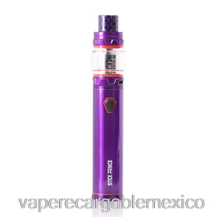 Kit Prince Vape Recargable Smok Stick - Estilo Pluma Tfv12 Prince Purple